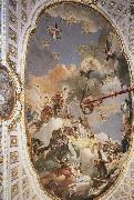 TIEPOLO, Giovanni Domenico The Apotheosis of the Spanish Monarchy oil painting on canvas